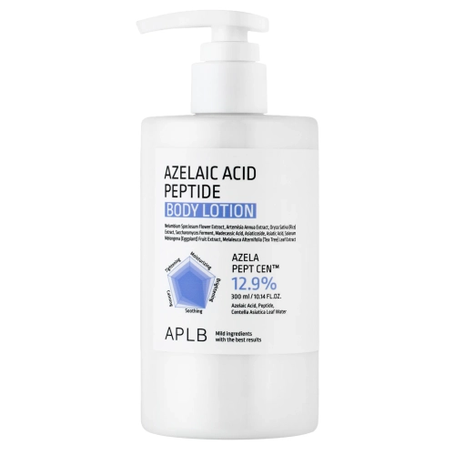 APLB - Azelaic Acid Peptide Body Lotion - Розглаживающий бальзам для тела против несовершенств с азелаиновой кислотой и пептидами - 300ml