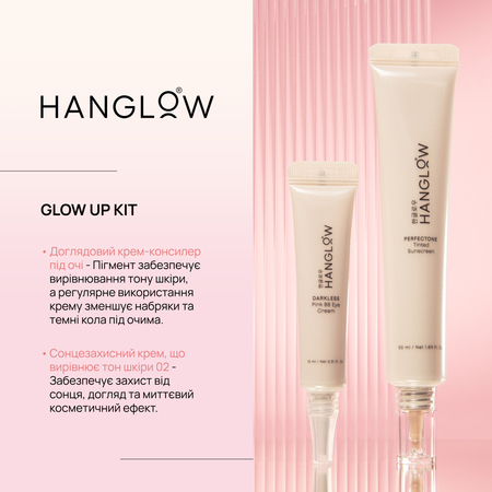 HanGlow - Набор GlowUp Kit 02 - 15 ml + 50 ml