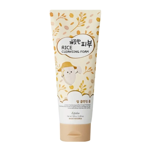 Esfolio - Pure Skin Rice Cleansing Foam - Очищувальна рисова пінка - 150g