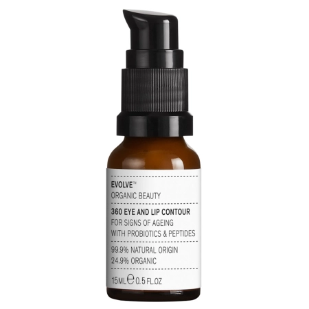 Evolve Organic Beauty - 360 Eye And Lip Contour - Омолаживающий крем для кожи вокруг глаз и губ - 15ml