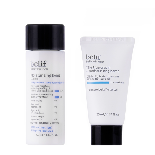 Belif - Moisturizing Special Kit - Дуэт увлажняющих средств для лица - 25ml+50ml