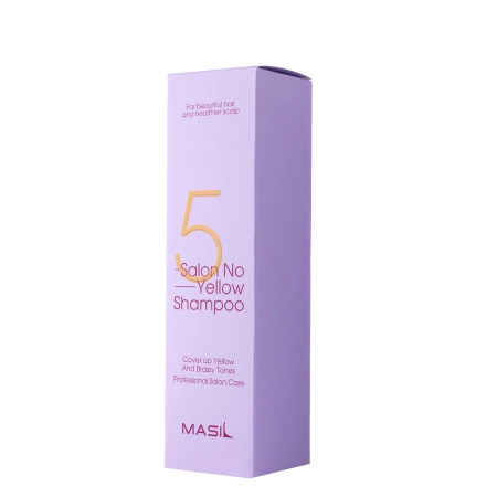 Masil - 5 Salon No Yellow Shampoo - Тонуючий шампунь для фарбованого волосся - 300ml