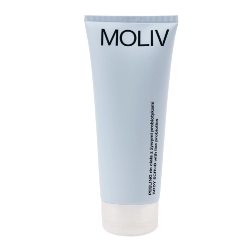 MOLIV - Body Scrub With Live Probiotics - Скраб для тіла з живими пробіотиками - 200ml