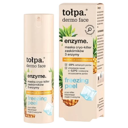 Tołpa - Dermo Face Enzyme - Freeze Peel - Кріо-маска проти чорних цяток з 3 ензимами - 50ml