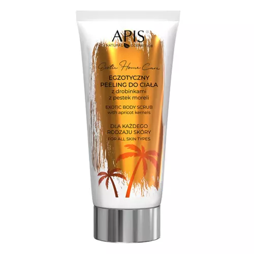 Apis - Экзотический скраб для тела с абрикосовыми косточками - Exotic Home Care - Exotic Body Scrub - 200ml