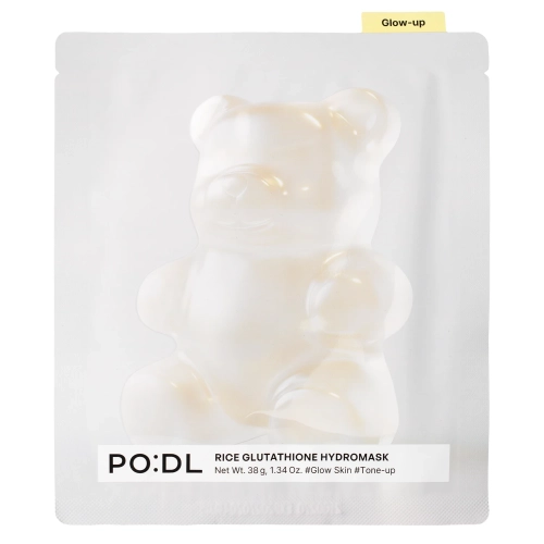 PO:DL - Rice Glutathione Hydromask - Гелевая маска для сияния лица - 1шт/28g