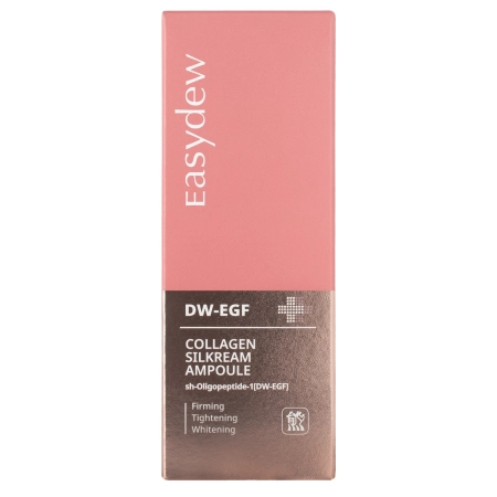 Easydew - DW-EGF Collagen Silkream Ampoule - Зволожувально-зміцнювальна ампула з колагеном - 55g