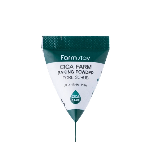 Farmstay - Cica Farm Baking Powder Pore Scrub - Скраб для обличчя із содою і центеллою азіатською - 7ml