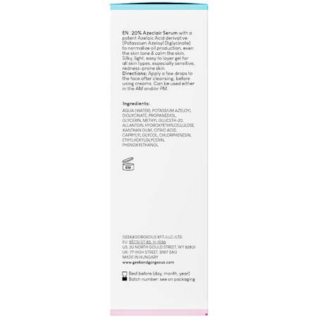 Geek & Gorgeous - Сироватка з похідним азелаїнової кислоти - aPAD - 30ml