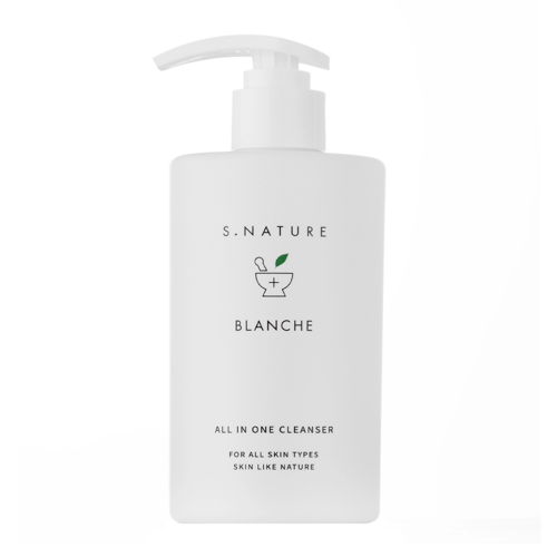 S.Nature - Blanche All In One Cleanser - Увлажняющий гель для умывания лица - 260ml