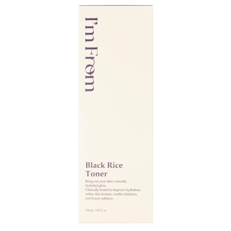 I'm From - Black Rice Toner - Тонік для обличчя з екстрактом чорного рису - 150ml