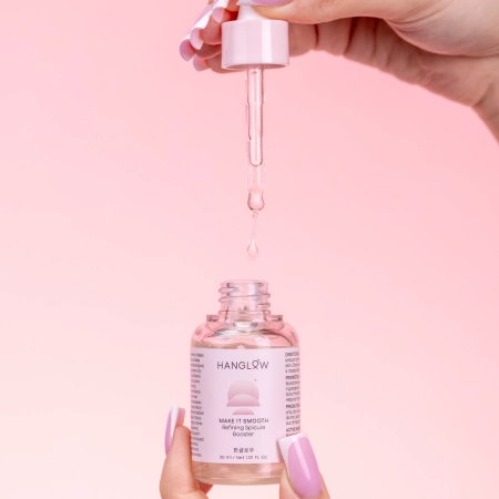 HanGlow - Make It Smooth - Refining Spicule Booster - Розгладжувальна сироватка зі спікулами - 30ml