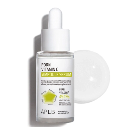 APLB - PDRN Vitamin C Ampoule Serum - Антиоксидантная сыворотка для лица с витамином С - 40ml