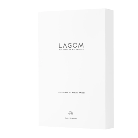 Lagom - Peptide Micro Needle Patch - Розгладжувальні патчі під очі з мікроголками - 8шт.