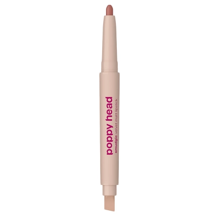 Poppy Head - Smudgic Velvet Matt Lipstick - Матовая помада-карандаш - 03 Dusky Allure - 0,85g
