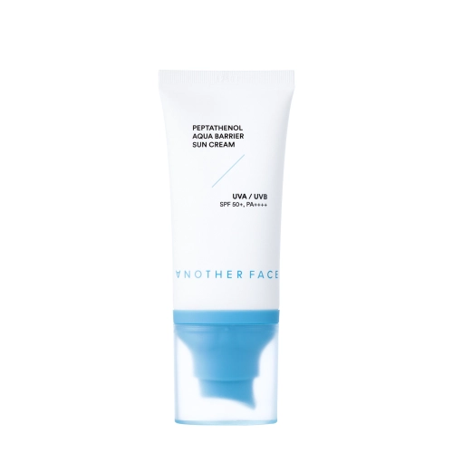 ANOTHER FACE - Peptathenol Aqua Barrier Suncream - Солнцезащитный крем SPF50+ с пептидами и пантенолом - 50ml