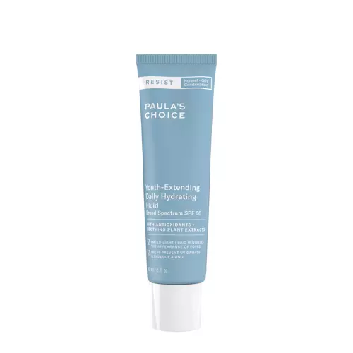 Paula's Choice - Resist - Youth-Extending Daily Hydrating Fluid SPF50 - Зволожувальна емульсія з SPF50 - 60ml