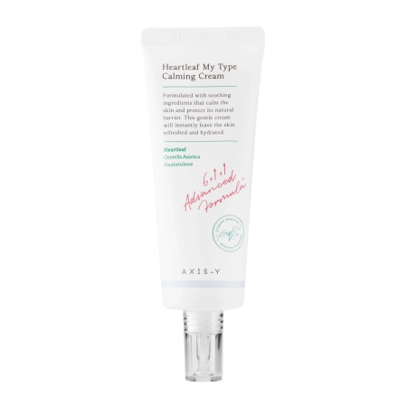 Axis-y - Heartleaf My-Type Calming Cream - Легкий гелевый крем для лица - 60ml