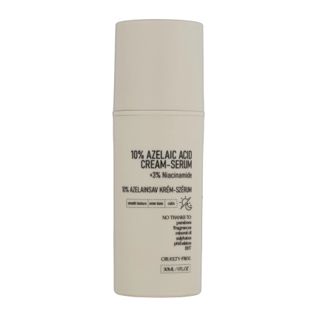 Nerds. - 10% Azelaic Acid Cream Serum - Кремовая сыворотка с азелаиновой кислотой 10% - 30ml