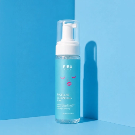 PIBU Beauty - Micellar Cleansing Foam - Очищувальна пінка для вмивання обличчя з пробіотиками - 150ml