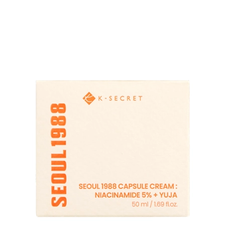 K-SECRET - SEOUL 1988 Capsule Cream: Niacinamide 5% + Yuja - Крем в капсулах - 50ml