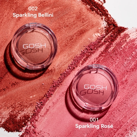 GOSH - Baked to Blush - Запечені рум'яна - 001 Sparkling Rose - 3g