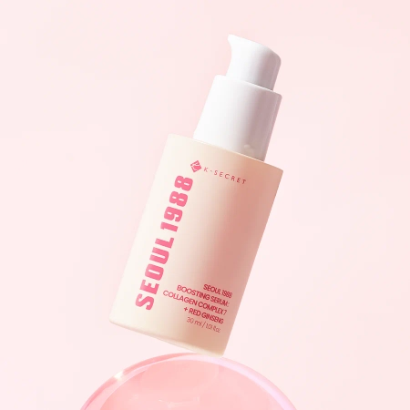 K-SECRET - SEOUL 1988 Boosting Serum : Collagen Complex 7 + Red Ginseng - Сироватка з колагеном і екстрактом женьшеню - 30ml