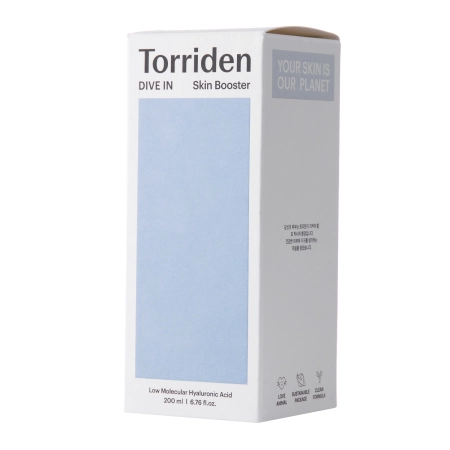 Torriden - Dive In - Low Molecular Hyaluronic Acid Skin Booster - Бустер з гіалуроновою кислотою - 200ml