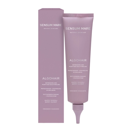 Sensum Mare - Algohair - Refreshing and Puryfing Scalp Peeling - Кислотно-ензимний пілінг для шкіри голови - 150 ml
