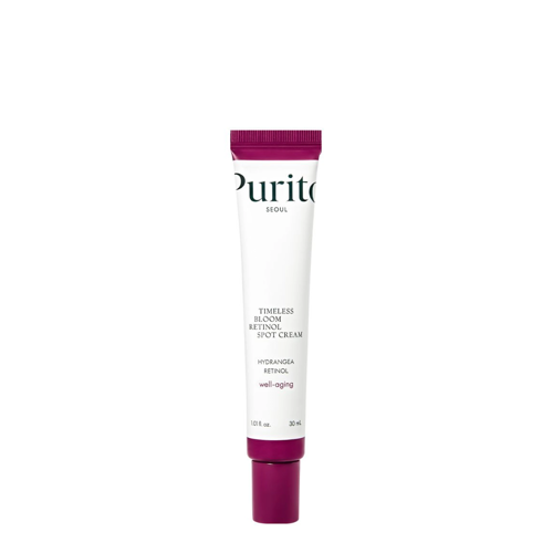 Purito Seoul - Timeless Bloom Retinol Spot Cream - Крем против морщин с ретинолом - 30ml