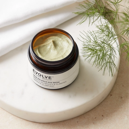 Evolve Organic Beauty - Глиняная маска для сужения пор - True Balance SOS Mask - 60ml