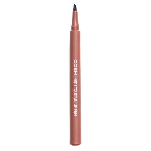 GOSH - Here To Stain Lip Pen - Стойкий карандаш-фломастер для контура губ - 006 Coffee Stain - 1ml