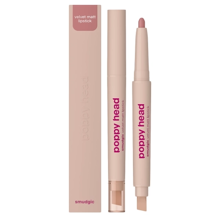 Poppy Head - Smudgic Velvet Matt Lipstick - Матова помада-олівець - 04 Bare Illusion - 0,85g