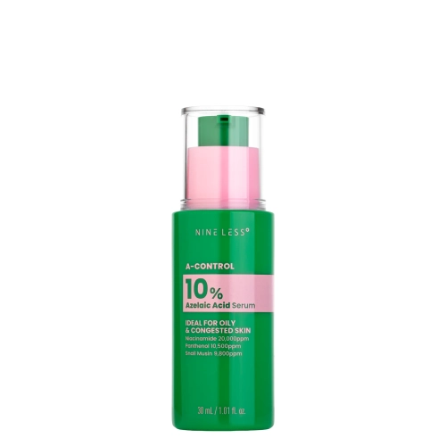 Nine Less - A-Control 10% Azelaic Acid Serum - Сироватка з азелаїновою кислотою 10% - 30ml