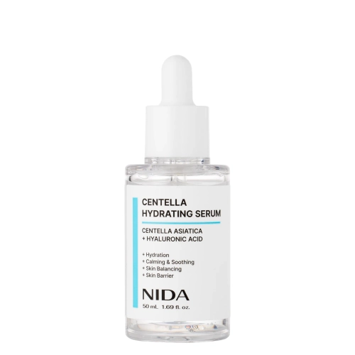 NIDA - Centella Hydrating Serum - Зволожувальна та заспокійлива сироватка для обличчя - 50ml