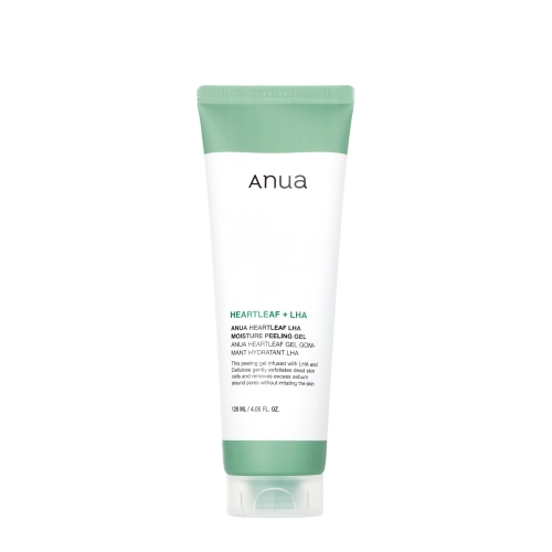 Anua - Heartleaf LHA Moisture Peeling Gel - Гелевий пілінг для обличчя - 120ml