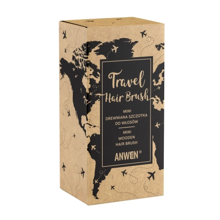 Anwen - Travel Hair Brush - Дерев'яна щітка для волосся