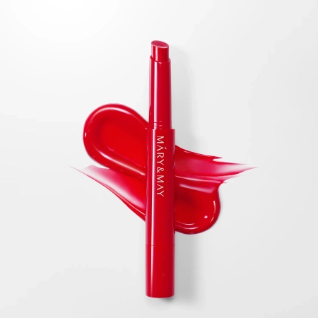 Mary&May - Blooming Glow Lip - Бальзам для губ - 04 Cool Red Tulip - 1,7g