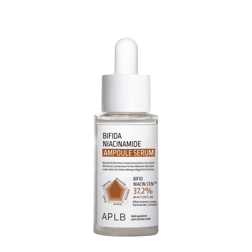 APLB - Bifida Niacinamide Ampoule Serum - Сироватка для візуального звуження пор з ніацинамідом - 40ml