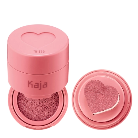 Kaja Beauty - Cheeky Stamp Blendable Blush - Рідкі рум'яна у формі кушона - 01 Coy - 5g