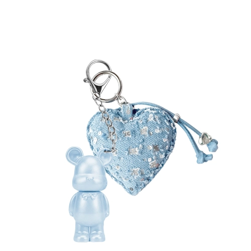 LOVRO - Denim Sugar Teddy Shimmer Lipgloss - Блиск для губ із мерехтливими часточками - 01 Heart Drop - 1,4g