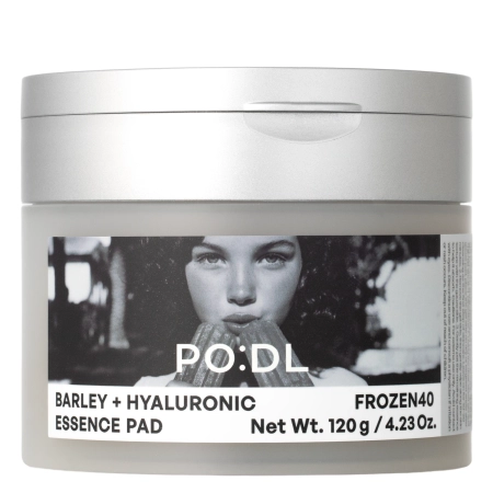 PO:DL - Barley Hyaluronic Frozen40 Essence Pads - Зволожувальні педи для обличчя - 70шт.