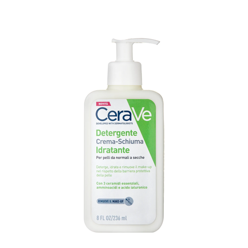 CeraVe - Hydrating Cream-to-Foam Cleanser - Увлажняющая крем-пенка для умывания - 236ml