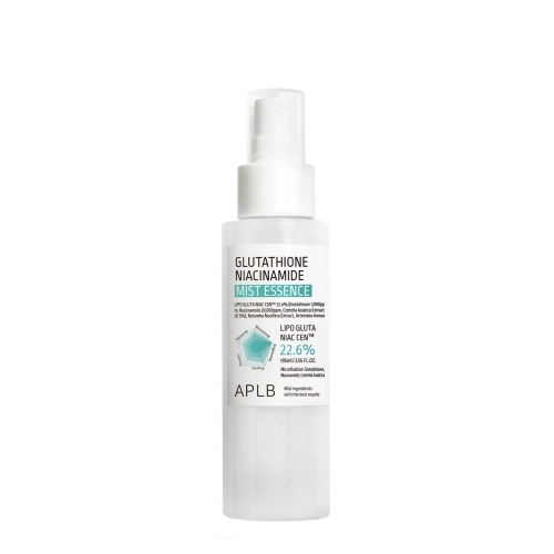 APLB - Glutathione Niacinamide Mist Essence - Осветляющая эссенция для лица в форме спрея - 105ml