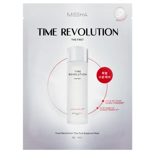 Missha - Time Revolution The First Essence Mask - Тканевая маска для сияния кожи - 30g