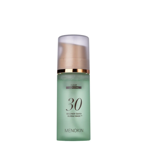 MENOKIN - 30 Seconds Quick Bubble Mask Clear - Заспокійлива маска для обличчя у пінці - 95ml