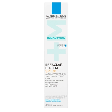La Roche-Posay - Effaclar Duo+ SPF30 - Крем проти недоліків шкіри з SPF30 - 40ml