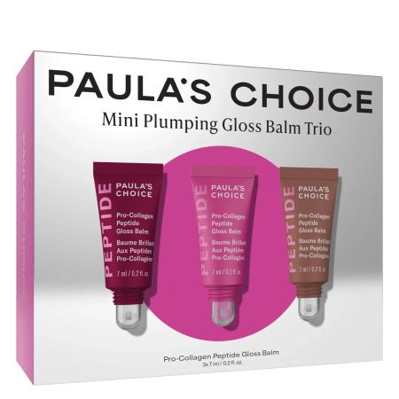 Paula's Choice - Mini Plumping Gloss Balm Trio - Набор бальзамов для губ