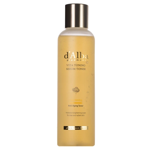 d'Alba - Vita Toning Serum Toner - Увлажняющая и осветляющая тонизирующая сыворотка - 180ml