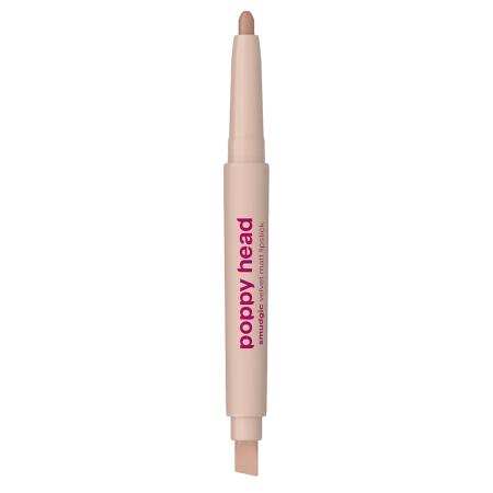 Poppy Head - Smudgic Velvet Matt Lipstick - Матовая помада-карандаш - 02 Spellbound Nude - 0,85g